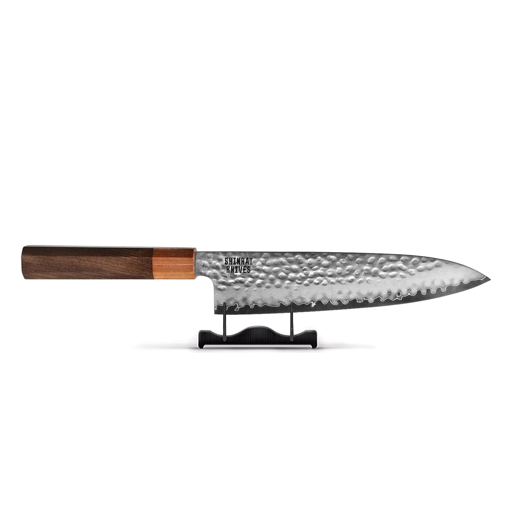 Shinrai Knives - Kigami Exclusive Damascus 5-delige set - Koksmes + Broodmes + Nakiri + Santoku + Schilmes Messenset Shinrai Knives 