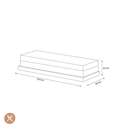 Shinrai Knives - Tweezijdige Slijpsteen - Grit 1000/4000 Slijpsteen Shinrai Knives 