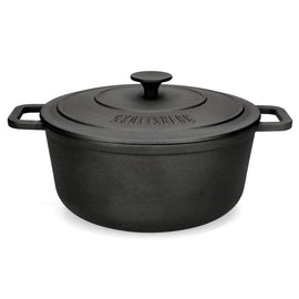 Skottsberg - Cast Iron Braadpan 28 cm rond met deksel Braadpan Skottsberg 