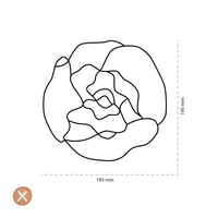 Tools2Cook - Siliconen Onderzetter Anemone Black Onderzetter Tools2Cook 