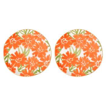 Culture de la nature urbaine - Bonjour - Assiette Ø12 - Carotte Palesa - lot de 2 Culture de la nature urbaine