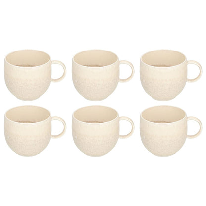 Villeroy & Boch - Perlemor Sand - Mok 290ml, Set van 6 Mokken Villeroy & Boch 