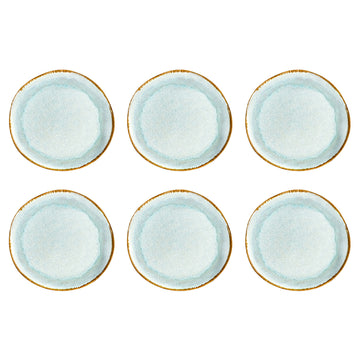 Medard de Noblat - Shadow Aqua - Dinner plate 28 cm (set of 6)