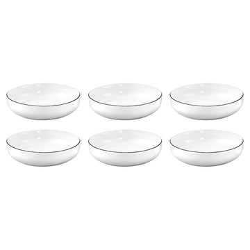 Medard de Noblat - Yaka Black Salad plate 20 cm (set of 6)