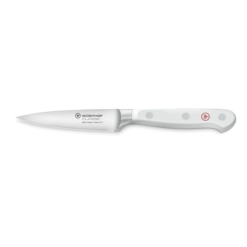 Wusthof - Classic Messenset 6-delig met Santoku Wit met blok Messenset met blok Wusthof 