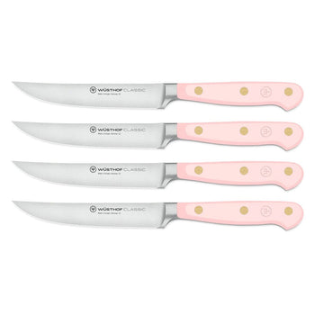 Wusthof - Classic Steakmessenset 4-delig Pink Himalayan Salt Messenset Wusthof 