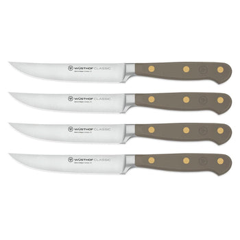 Wusthof - Classic Steakmessenset 4-delig Velvet Oyster Messenset Wusthof 