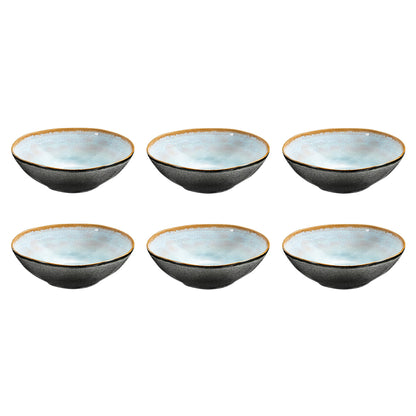 Medard de Noblat - Shadow Aqua Soup bowl 19.5 cm (set of 6)