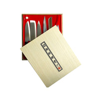 Satake - Japanse 6 delige messenset Magnolia Wood Messensets KookGigant 